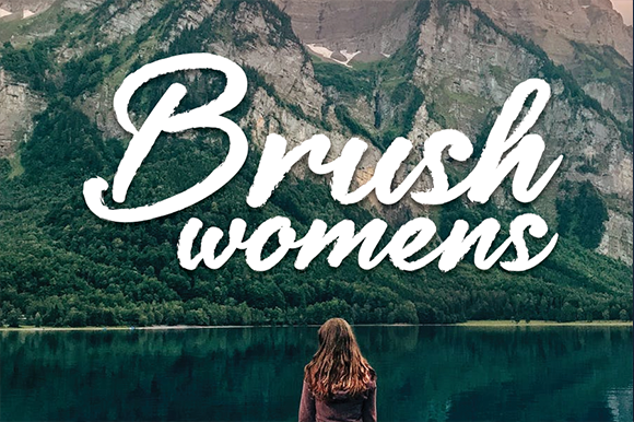 Brush Womens Font for Creative Brands