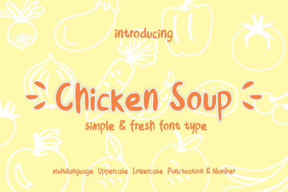 Chicken Soup Font for Business