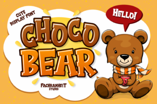 Choco Bear: A Friendly Display Font
