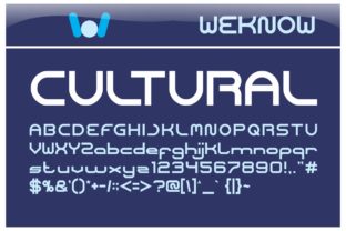 Cultural: A Bold Font for Business