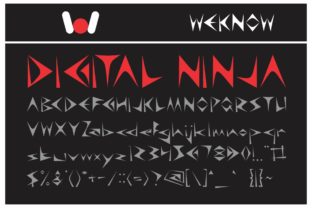 Digital Ninja Font for Business