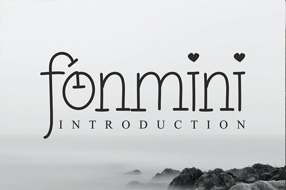 Fonmini: A Fun Display Font