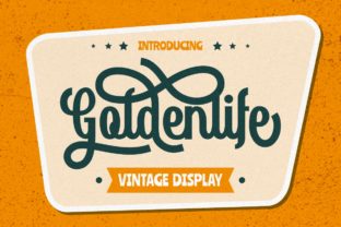 Goldenlife: A Font That Brings Nostalgia to Business