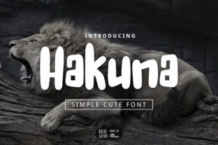 Hakuna: A Bold Display Font for Impactful Campaigns
