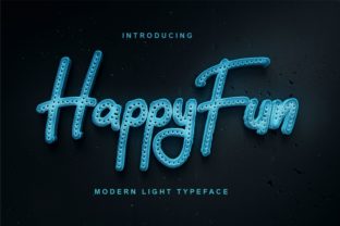 HappyFun: A Playful Font for Creative Projects