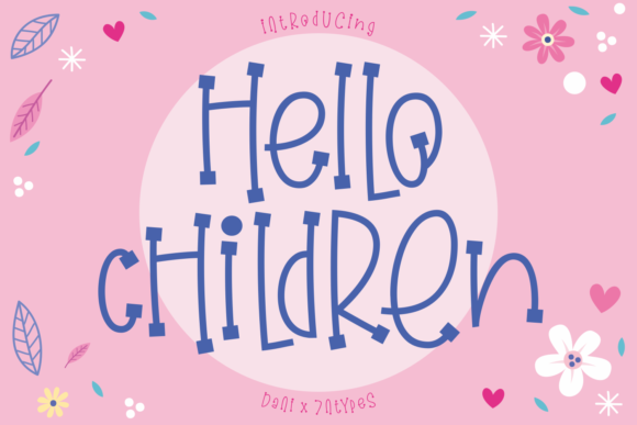 Hello Children Font Review