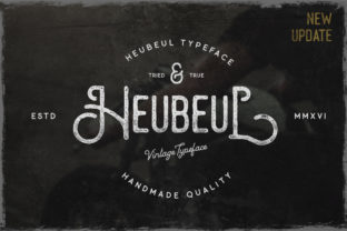 Heubeul: A Vintage Font for Business Style