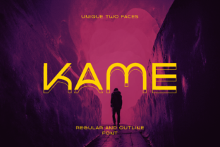 Kame: A Quirky Font for Creative Makers