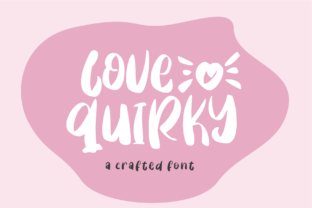 Love Quirky: A Magical Display Font