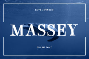 Massey: A Warm Display Font for Makers