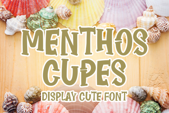 Menthos Cupes: A Fun Display Font
