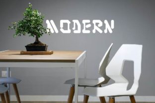 Modern Future Font for Business