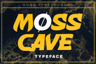 Mosscave: A Bold Display Font