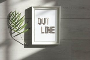 Out Line: A Bold Display Font