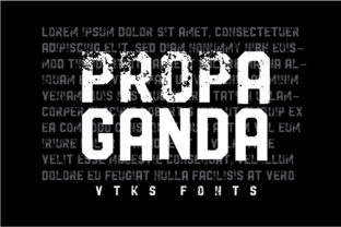 Propaganda Font for Business