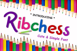 Ribchess: A Quirky Display Font