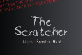 The Stratcher: A Spooky Display Font