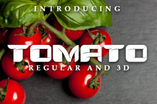 Tomato: A Bold Display Font