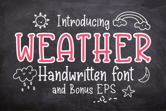 Weather: A Font for Creative Campaigns